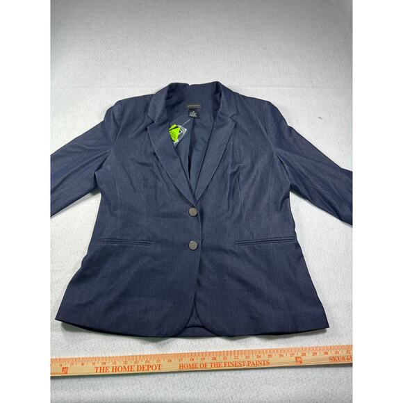 Investments New with Tags Women's Blazer size 18 Navy Blue - Picture 3 of 11